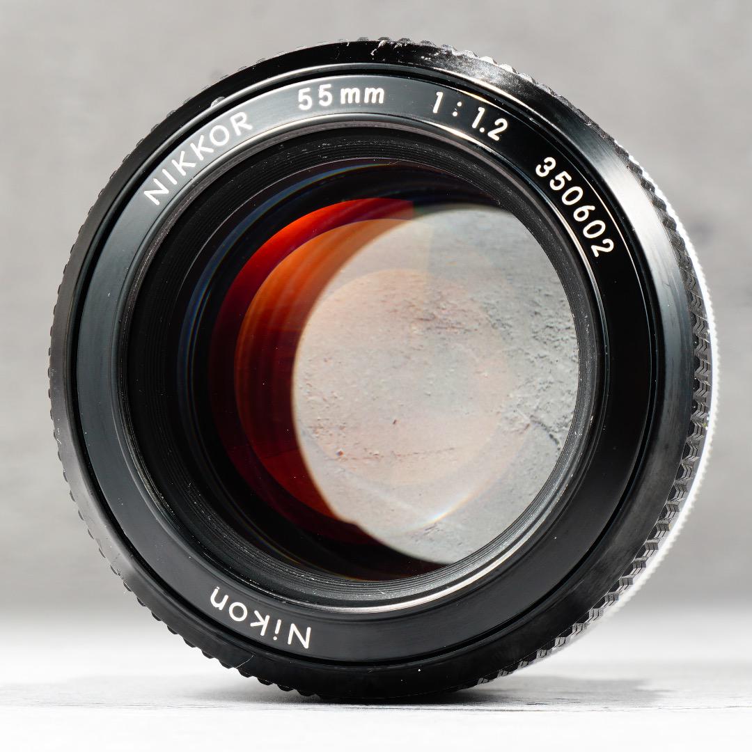 【美品】動作◎ ニコン New Nikkor 55mm F1.2 617 美品】動作◎ ニコン New Nikkor 55mm F1.2 617