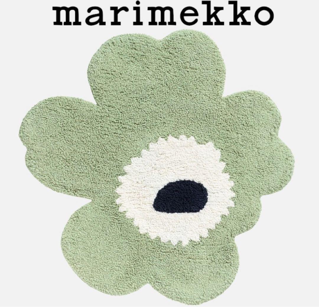 ☆marimekko マリメッコ☆ウニッコ ラグ バスマット 新品未使用