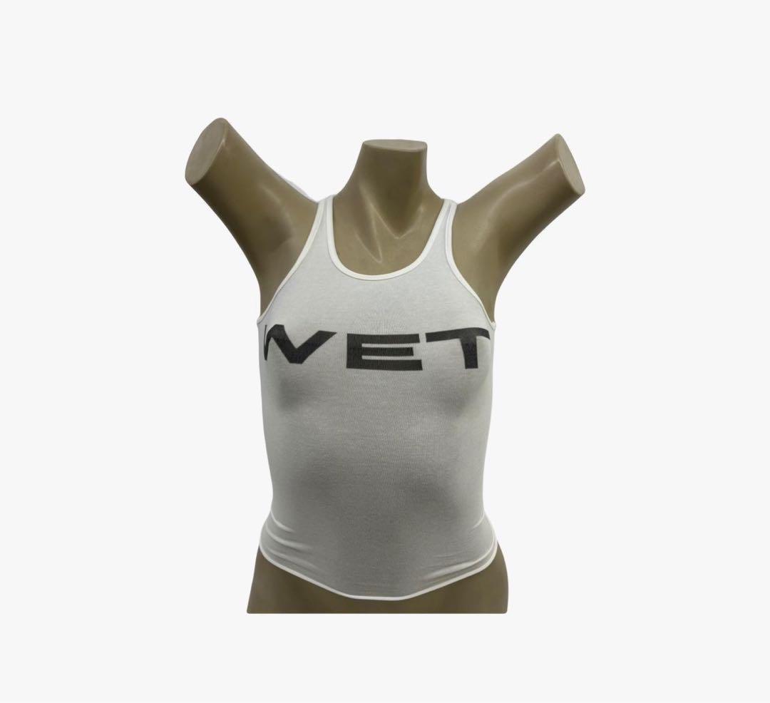 YZY YEEZY MOWALOLA WET TANK yeezy サイズ2 Yeezy x Mowalola Wet Tank White - SS24 - US