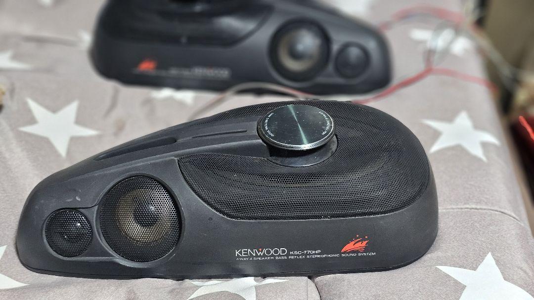 KENWOOD KSC-770HP 4ウェイスピーカシステム（KENWOOD