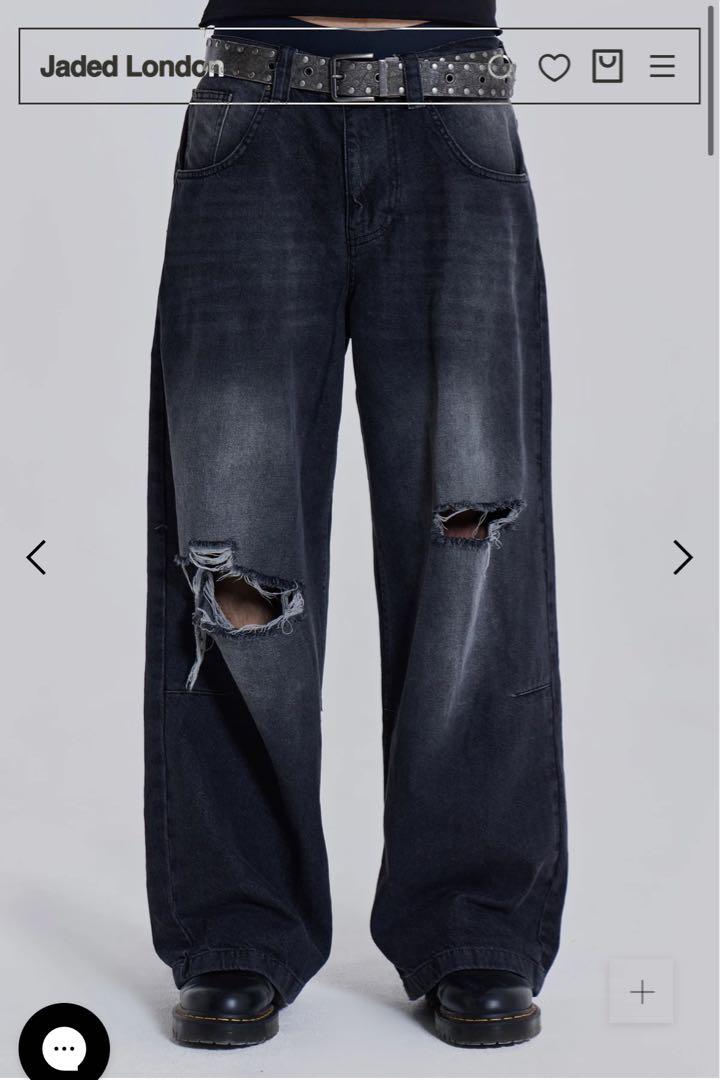 jaded london Colossus Baggy Jeans W32（Jaded London Colossus