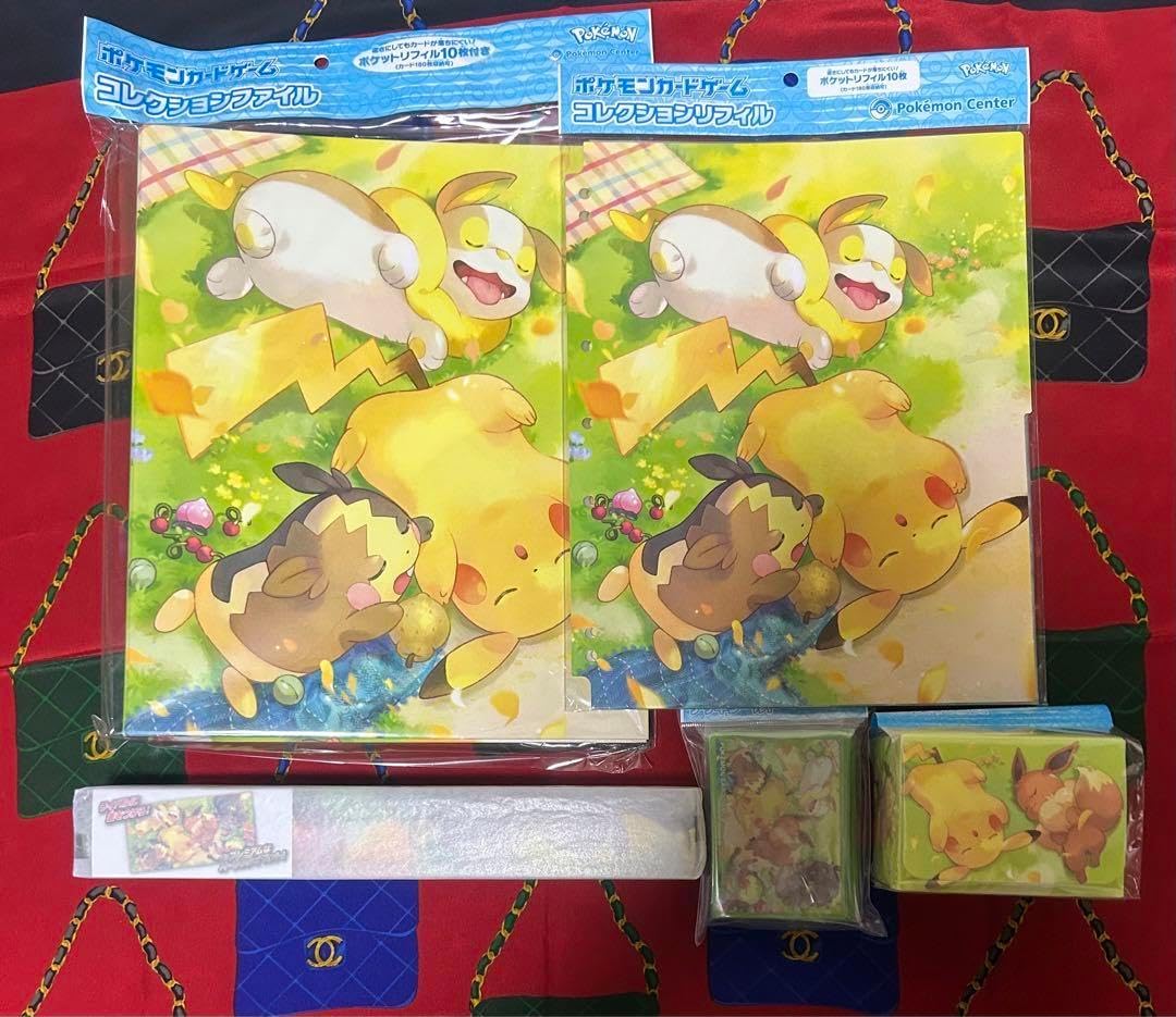 ポケモン みんなおつかれさま コレクションファイル プレイマット デッキシールド みんなおつかれさま プレイマット デッキシールド コレクション