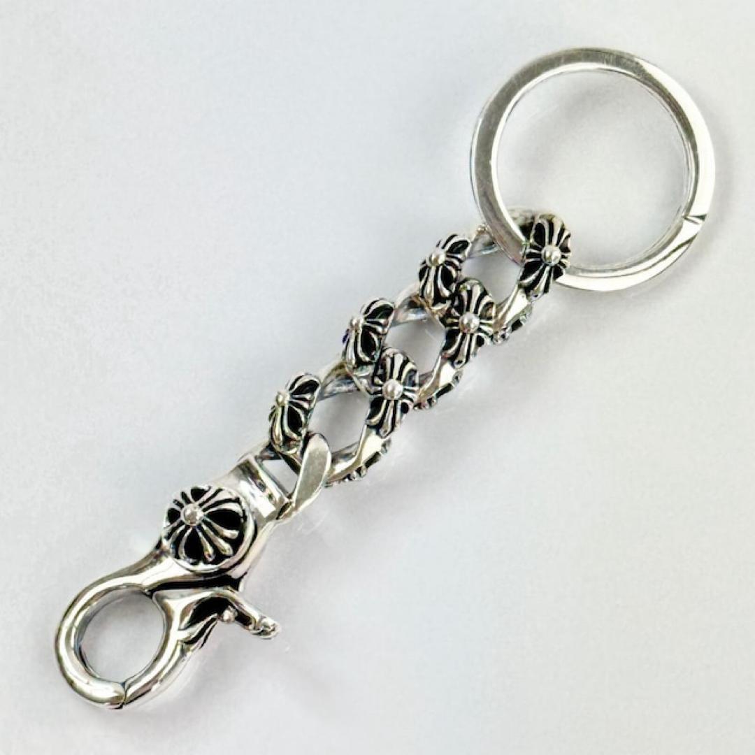 新品未使用 シルバー 925 キーチェーン 十字 クロス キーフック 楽天市場】キーチェーン メンズ シルバー925 十字 クロス
