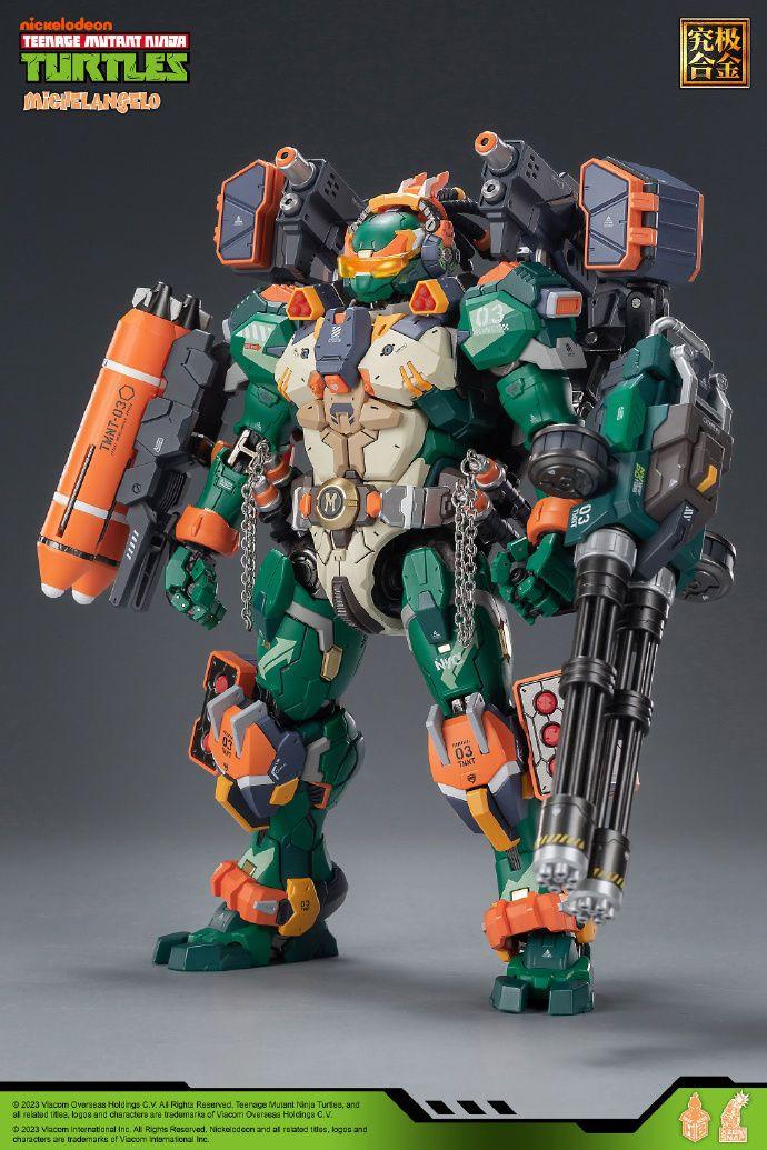 忍者タートルズ　Michelangelo ミケランジェロ  ガンダム 完成品 Amazon | HEATBOYS HB0014 『ティーンエイジ ミュータント