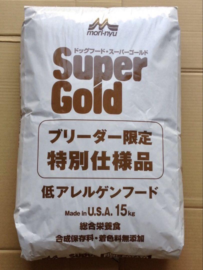 森乳☘️スーパーゴールド　フィッシュ&ポテト　子犬成犬　15kg ブリーダーパック 楽天市場】森乳 サンワールド スーパーゴールド フィッシュ
