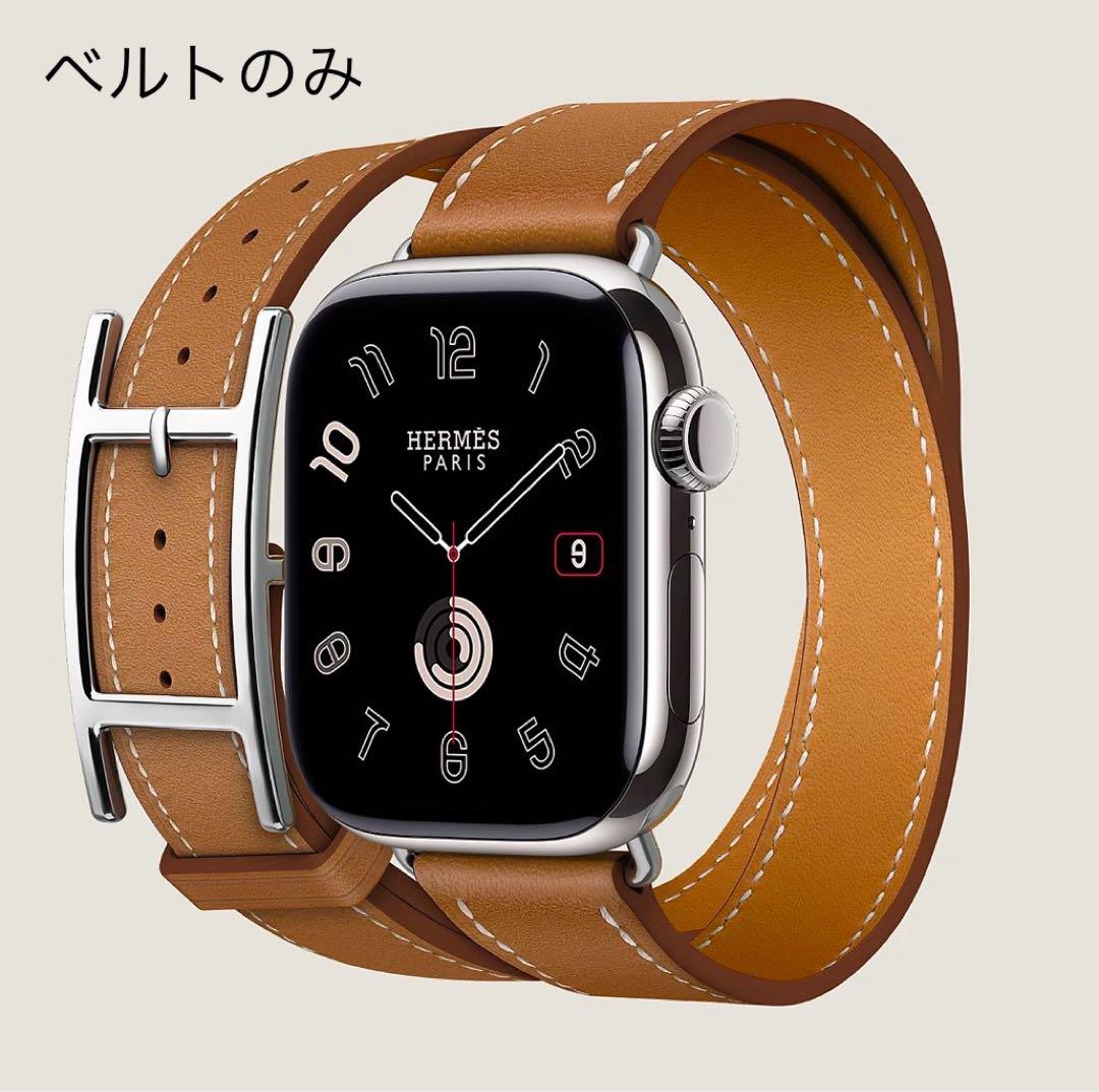 Apple Watch Hermès ドゥブルトゥール 《アピ》 42 mm（Apple