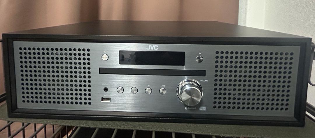 JVC コンパクトコンポーネントシステム　限定色　nx-w31 動作確認済み コンパクトコンポーネントシステム NX-W31 ブラック [ワイドFM