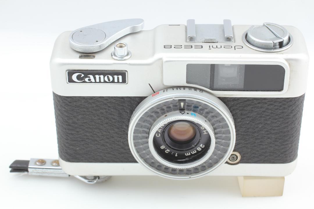 【修理&塗装済】Canon Demi SH EE28 F2.8 2倍撮れる「魅惑のハーフカメラ」その5「Canon Demi EE28