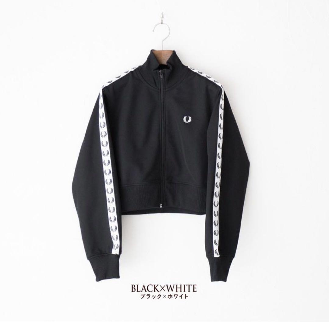 Fred Perry ジャージ ブラック 未使用 レディース（Track Jacket