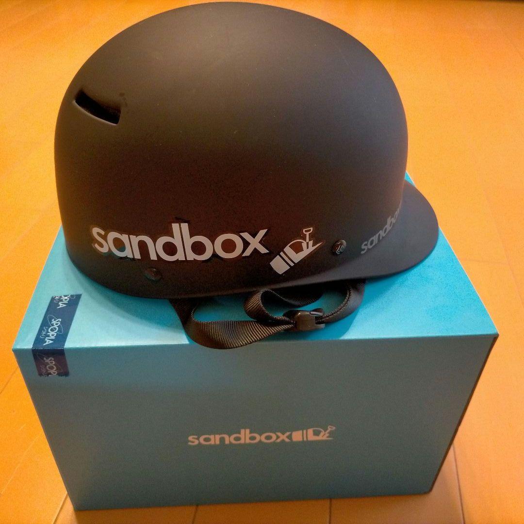 sandbox サンドボックス スノーボードヘルメット マットブラック