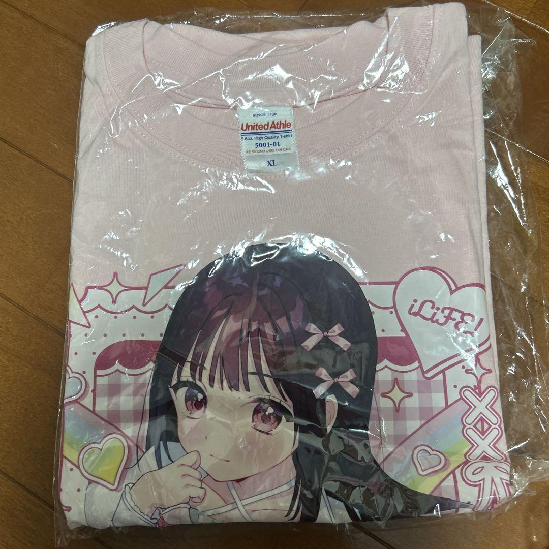 iLiFE 那蘭のどか A賞 サイン入りTシャツ iLiFE! 那蘭のどか A賞 サイン入ツアーTシャツ - メルカリ