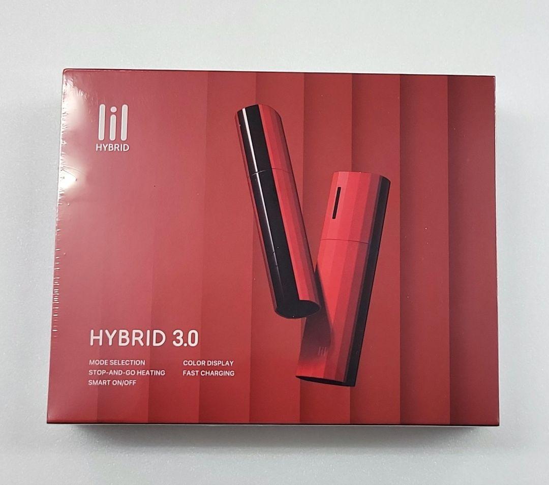 lilhybrid 3.0 未開封　リルハイブリット 新品 未開封 lilHYBRID 3.0 リルハイブリッド 2個 セット 赤