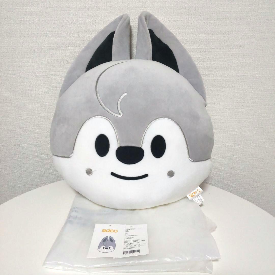 スキズ SKZOO バンチャン クッション BABY Ver. ウルフチャン スキズ バンチャン ウルフチャン クッション 顔 skzoo skz