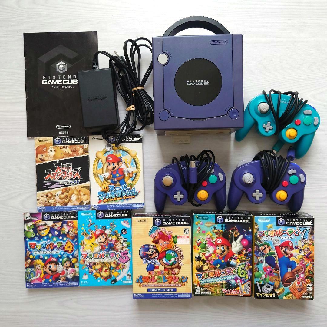 ジャンク品】ゲームキューブ 本体 ソフト まとめ売り