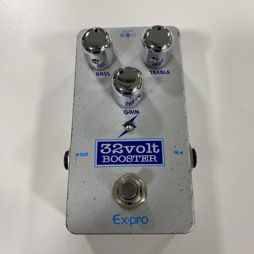 Ex-pro 32volt CLEAN BOOSTER ギターエフェクター Ex-pro: 32volt
