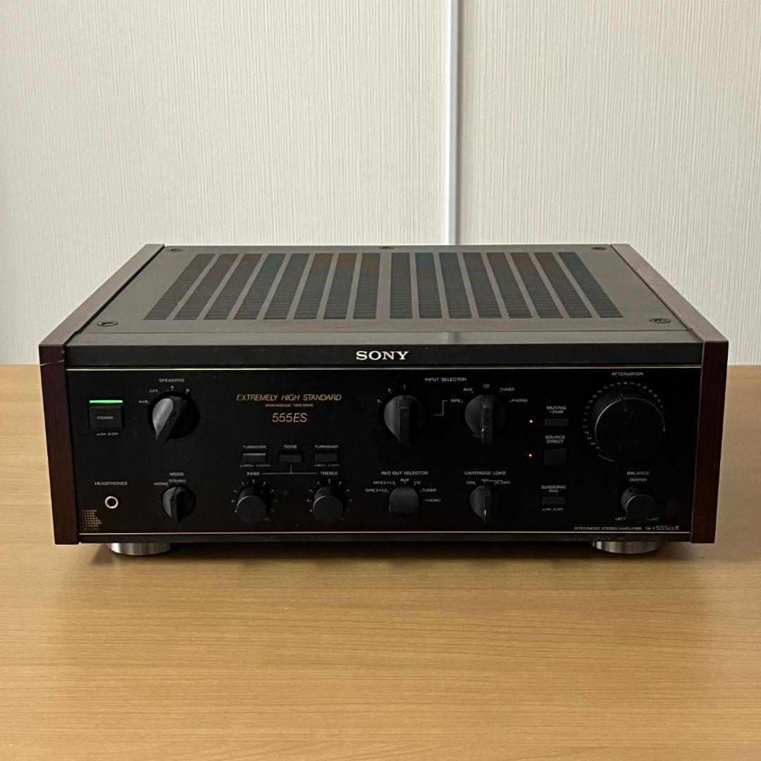 動作未確認】/SONY/555ES/A-F555ESX/ジャンク/アンプ/ （SONY TA