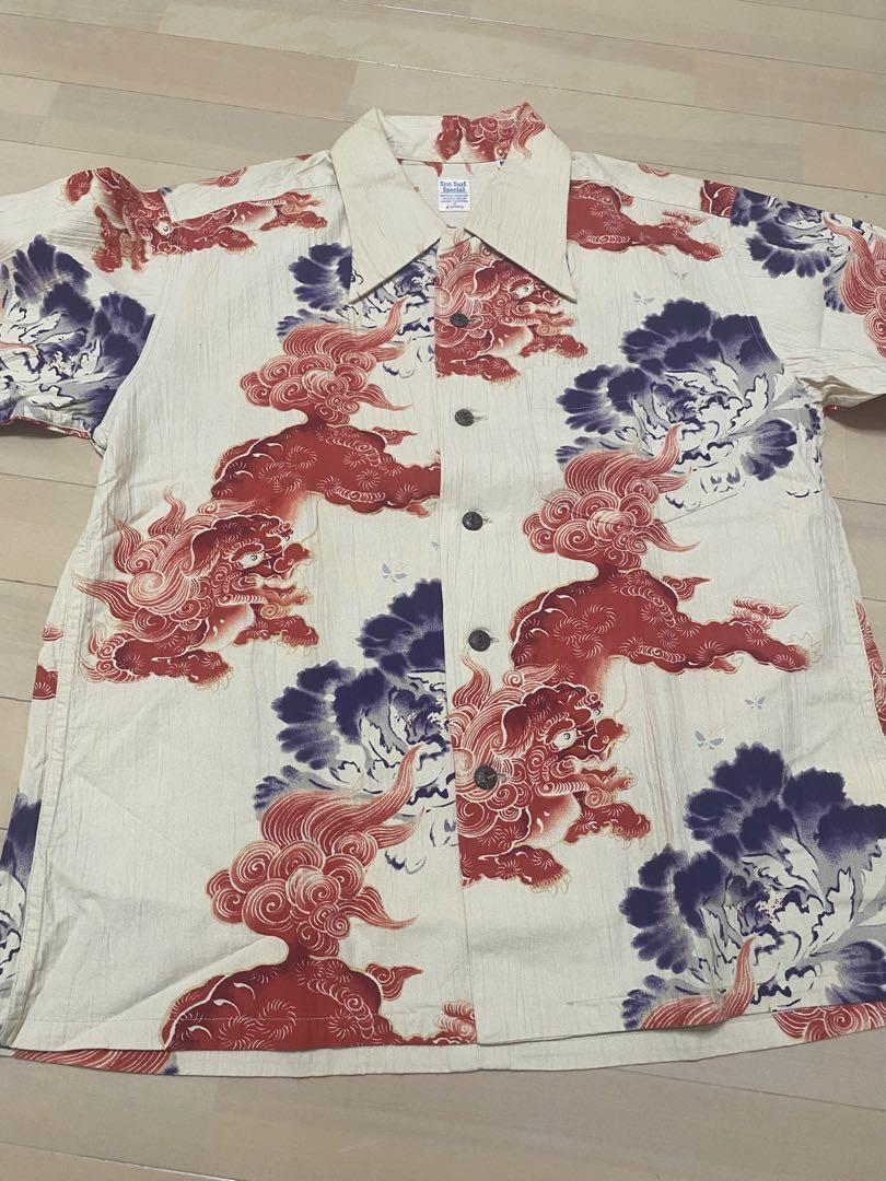 ❤️ sunsurf Toyo アロハ　オープンカラーシャツ 和柄 唐獅子牡丹❤️ 楽天市場】SUN SURF SPECIAL EDITION “唐獅子牡丹 KARAJISHI
