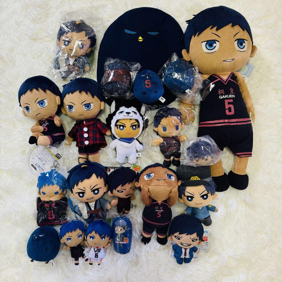 ナムコ限定　黒子のバスケ　青峰大輝　ともぬい　全3種セット 黒子のバスケ Q posket-青峰大輝・紫原 敦- | オンライン