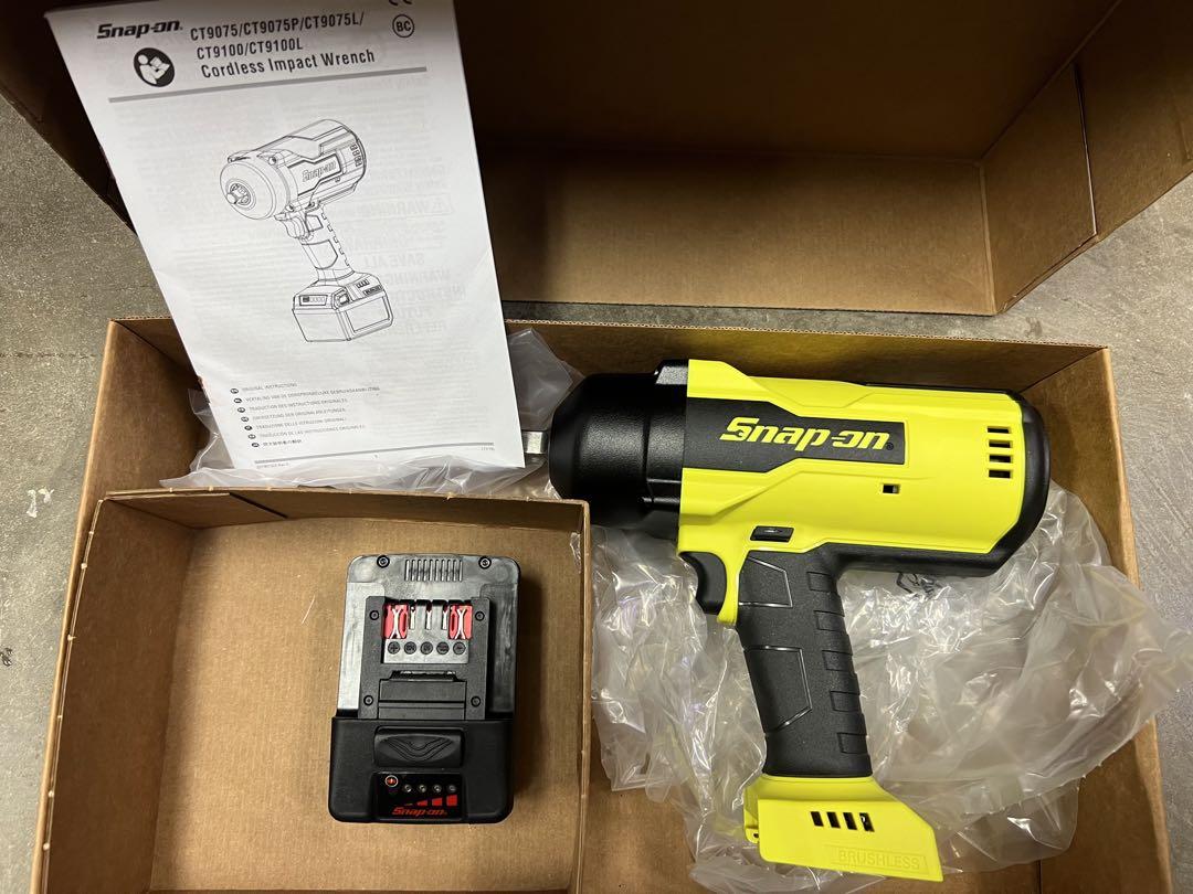 スナップオンCTJ9075 Snap On CT9075 Monster Lithium Brushless Cordless Impact