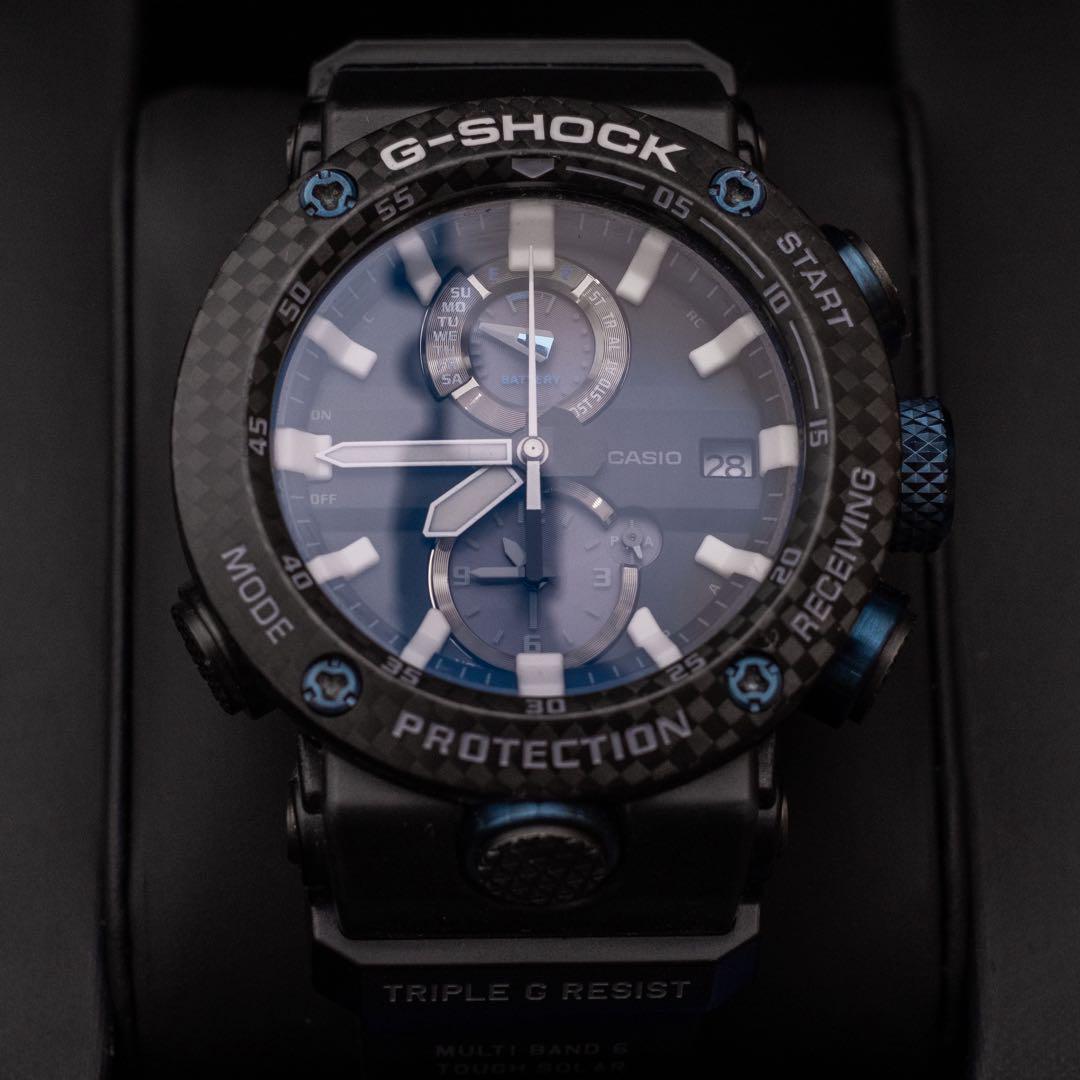 【人気モデル】カシオ G-SHOCK グラビティマスター GWR-B1000　青 GWR-B1000-1A1JF | CASIO