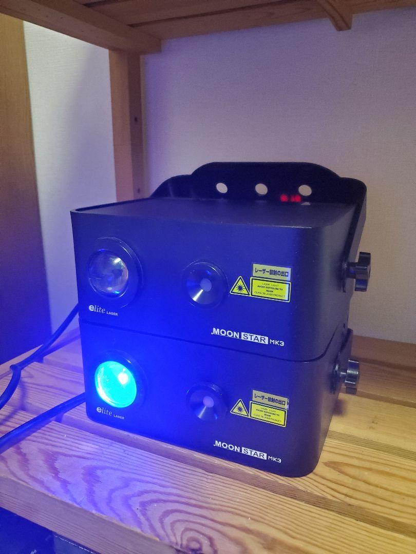 MOON STAR mk3 / レーザー搭載複合照明機器 オーロラレーザームーンスター MK3 | PS Laser[ピーエスレーザー]