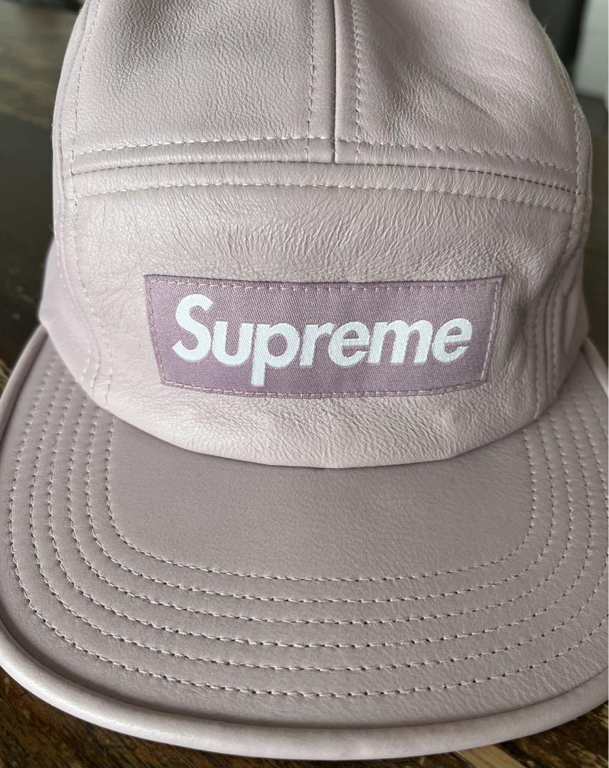 Supreme レザー　CAMP CAP シュプリーム　マルジェラ　ennoy Supreme レザー CAMP CAP シュプリーム マルジェラ ennoy