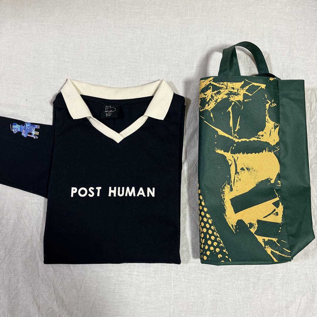 米津玄師 JUNK POST HUMAN ロングスリーブシャツ　サイズ　L POST HUMAN ロングスリーブシャツ – KENSHI YONEZU ONLINE STORE