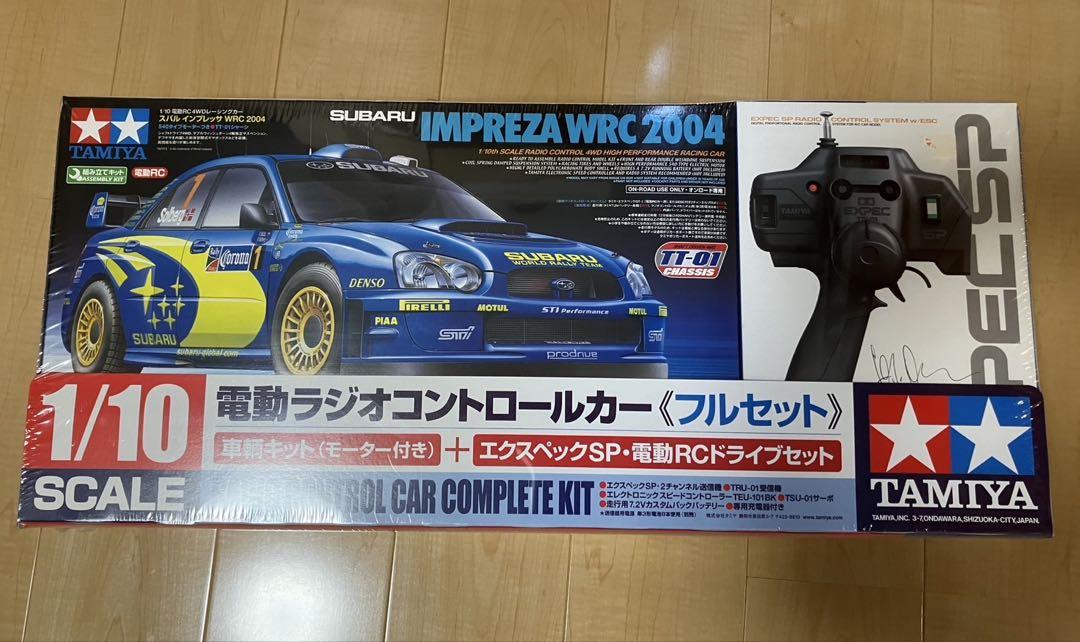 タミヤ　1/10 スバル　インプレッサ　WRC 2004 フルセット　未開封 TAMIYA - タミヤ 1/10 スバル インプレッサ WRC 2004 フルセット