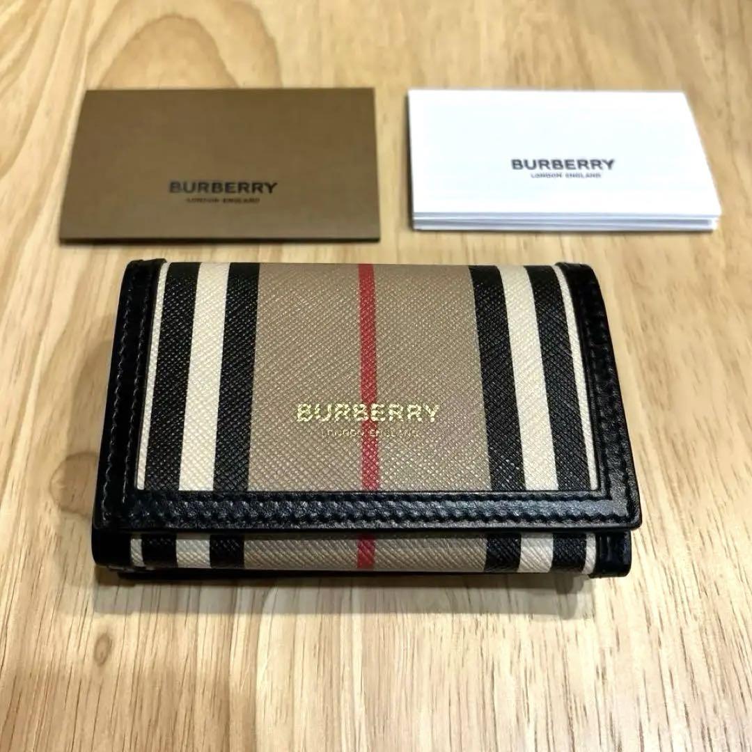 BURBERRY バーバリー 三つ折り財布 ミニウォレット ミニ財布 短