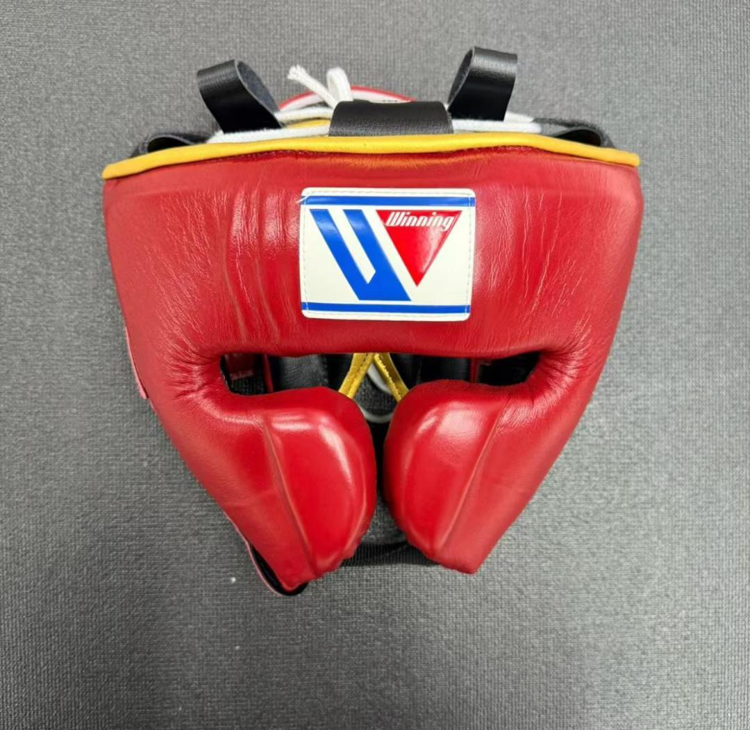Mサイズ　ウイニング　ヘッドギア　winning 新品未使用】winning ウイニング ヘッドギア レッド（新品未使用
