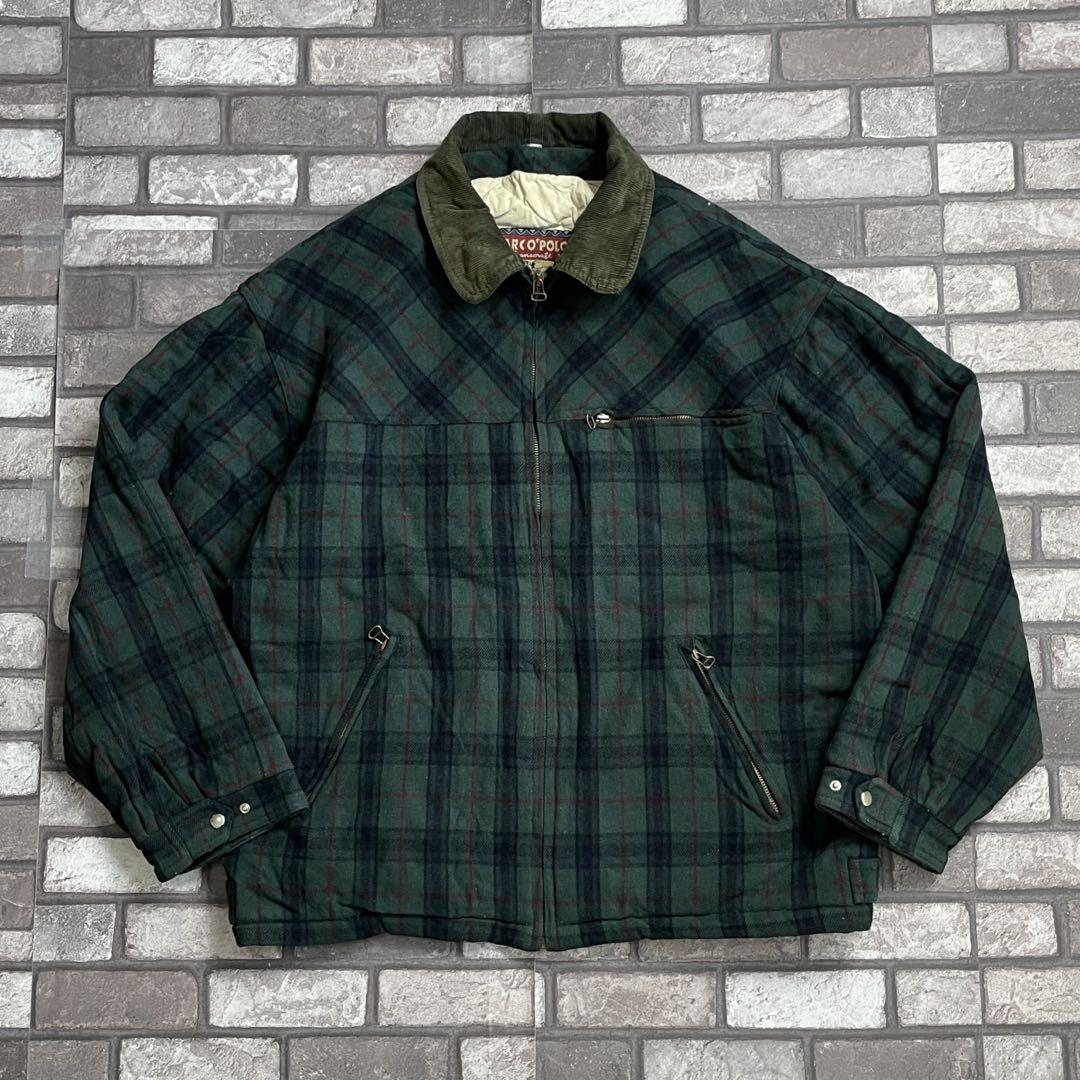 ~90's euro vintage MARCO 'POLO ウールジャケット Marco Polo Women's Size S Vintage Pure Wool Winter Jacket