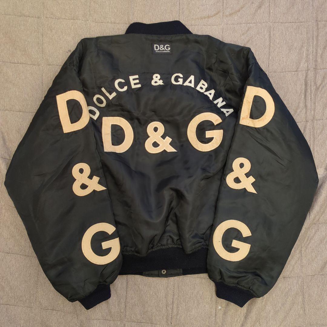 【Dolce & Gabbana】ロゴタグ ボンバージャケット D&G ドルガバ メンズコート、ジャケット、ボンバージャケット | ドルチェ
