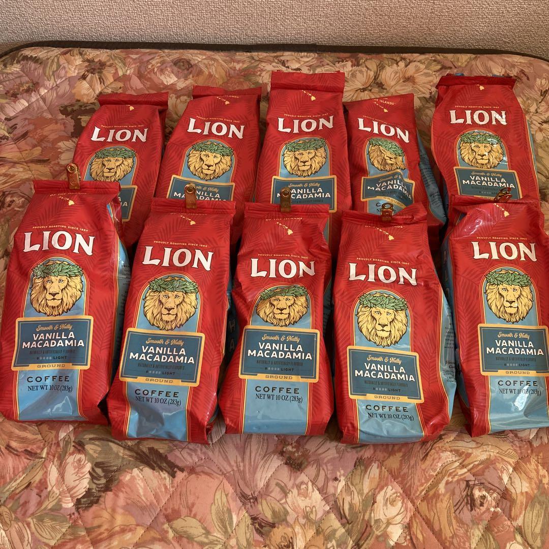 増量版10oz(283g)☆LION ライオンコーヒー・バニマカ×4袋　中抽き 増量版10oz(283g) LION ライオンコーヒー・バニマカ×4袋 中抽き
