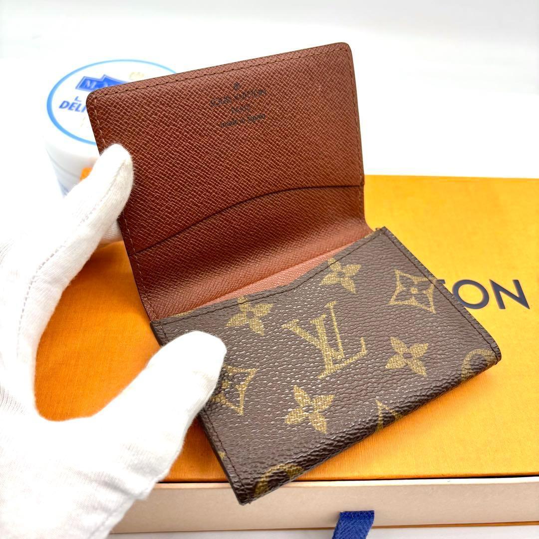 b73 ヴィジット　モノグラム　ルイヴィトン　名刺入れ LOUIS VUITTON 名刺入れ