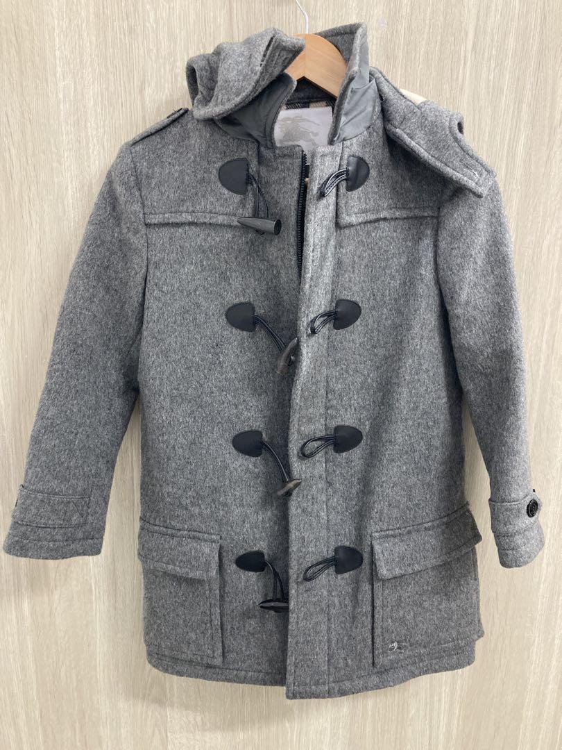 セール中！BURBERRY ダッフルコート グレー 楽天市場】Burberry Brit バーバリーブリット ダッフルコート 美