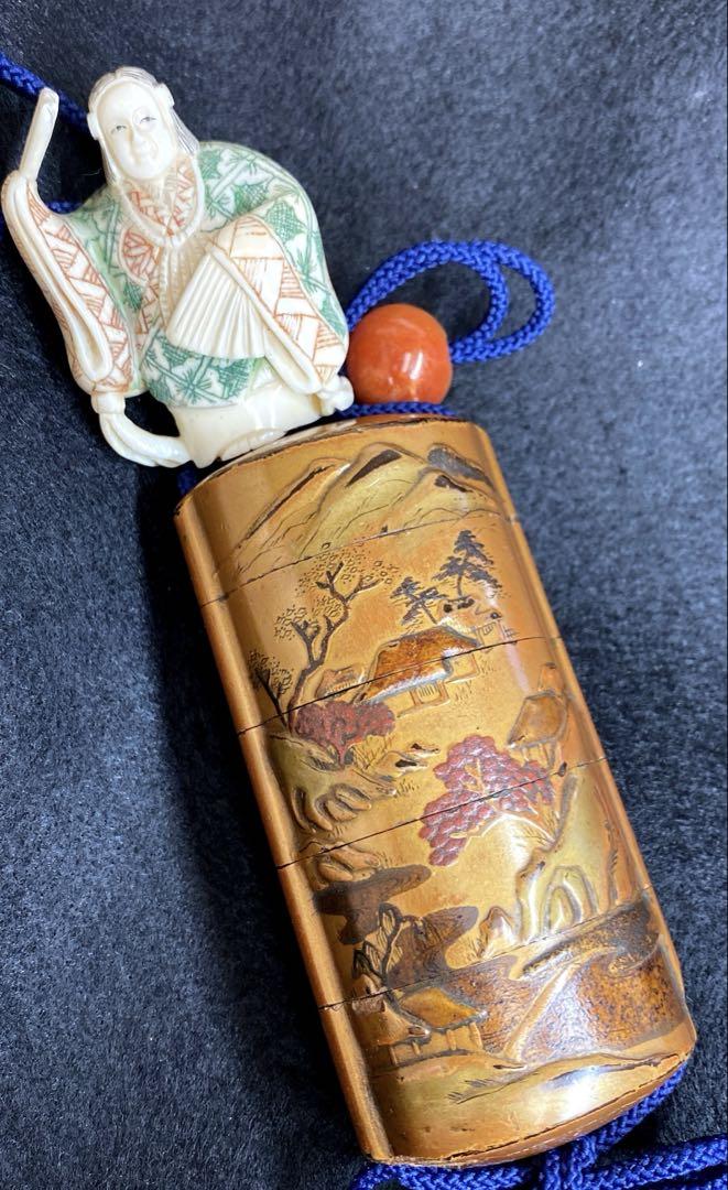 時代蒔絵 印籠 籬菊蒔絵印籠 文化遺産オンライン