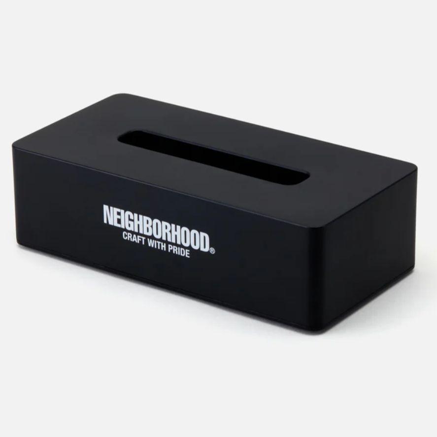NEIGHBORHOOD LOGO TISSUE CASE ティッシュケース NEIGHBORHOOD(ネイバーフッド)｜LOGO TISSUE CASE｜正規通販取扱