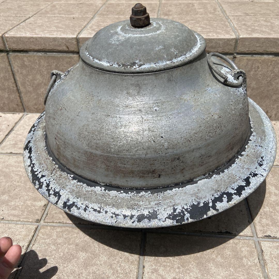 お釜 釜 茶釜 アルミ釜 （わびさびの心に重要な「茶釜」とは