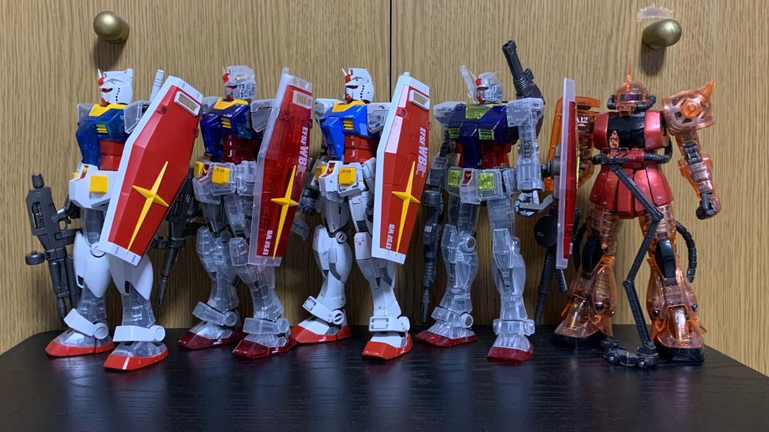 MGガンプラ まとめ 【組み立て済みジャンク品】 ガンプラ MG 組立済 5体セット まとめ売り ジャンク（ガンプラ