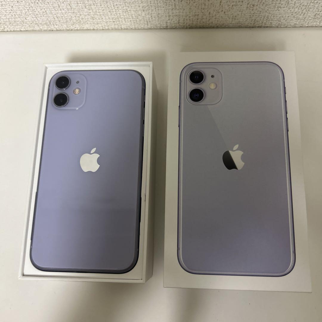 iPhone11 128GB パープル 中古（iPhone - iPhone11 128GB