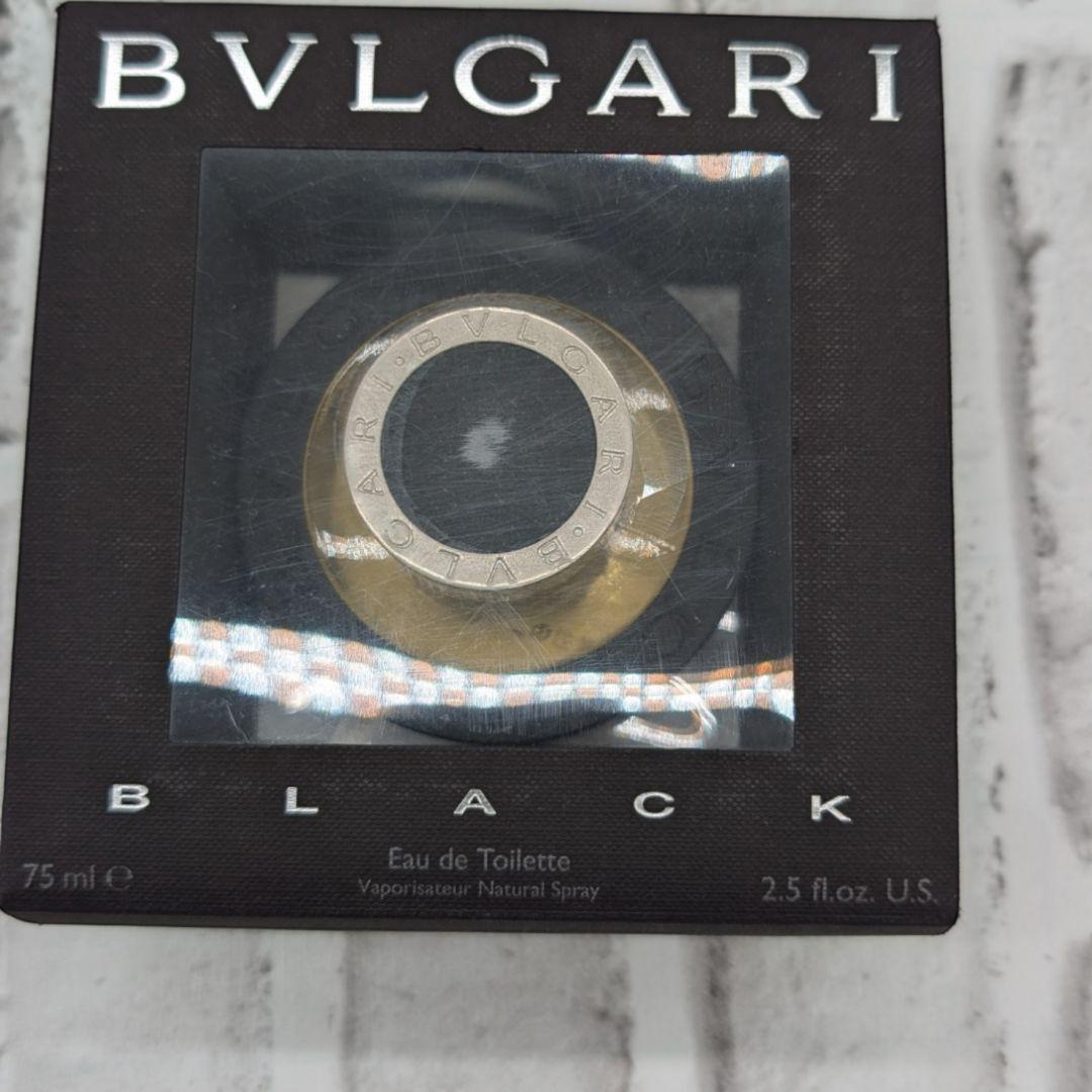未使用品】BVLGARI BLACK ブルガリ ブラック EDT 75ml（BVLGARI
