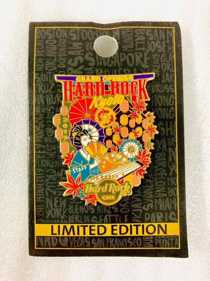 ピンズ・ピンバッジ・缶バッジ HARD ROCK CAFE KYOTO OPENING STAFF PIN ピンズ・ピンバッジ・缶バッジ HARD ROCK CAFE KYOTO OPENING