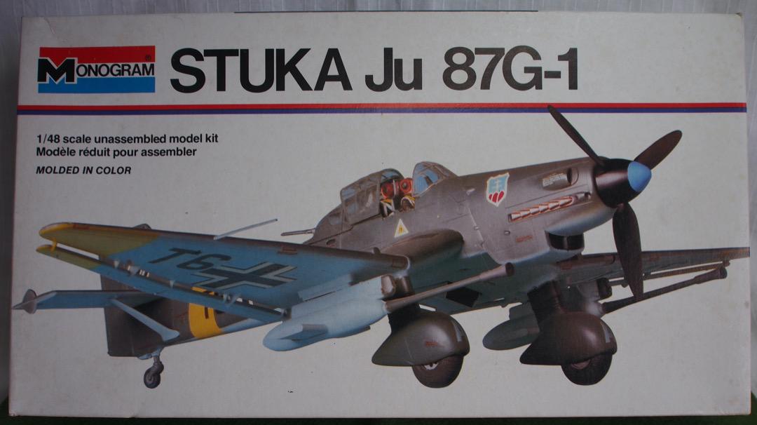 1\48モノグラムJu87D完成品 Stuka Ju87D, Monogram 6840 (1983)