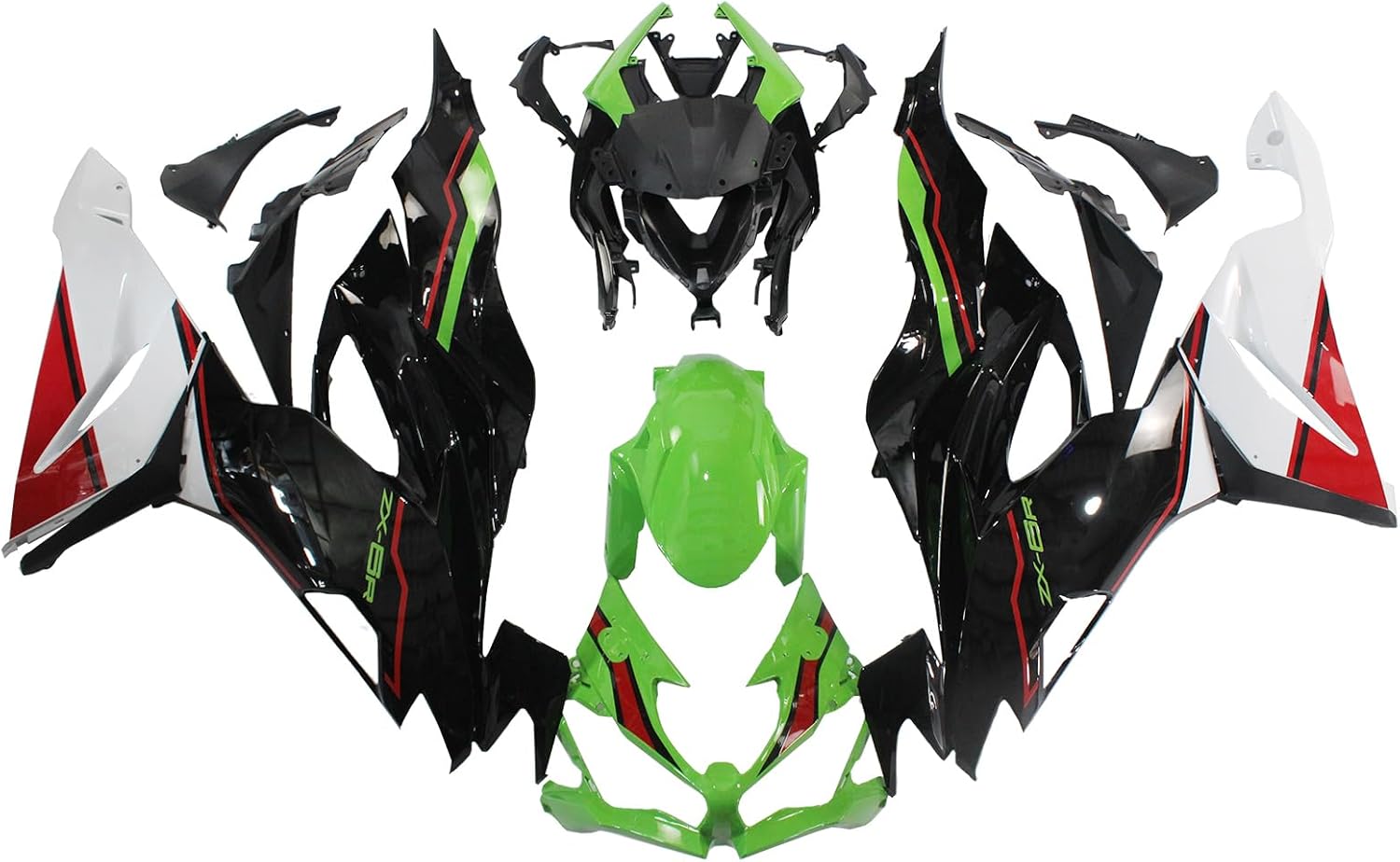 Bruce & Shark(ブルース・サメ) ZX6R カウル 適用ZX6R 2019-2023