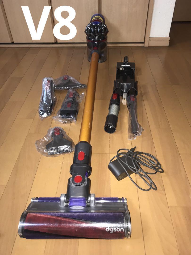 ダイソンV8 SV10 コードレスクリーナー掃除機3 Dyson ダイソン SV10KEXTBU V8 Slim Fluffy Extra コードレス