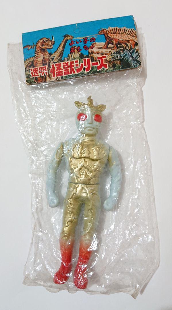イナズマン パチ 無版権 未開封 未使用 古い ソフビ 当時物