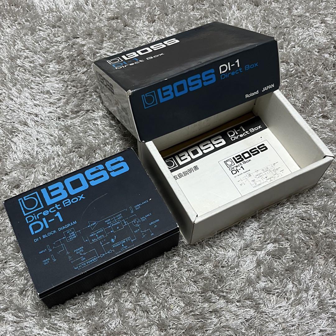 BOSS DI-1 ダイレクトボックス 元箱付き　Direct Box Amazon.com: BOSS Direct Box (DI-1),Black : Musical Instruments
