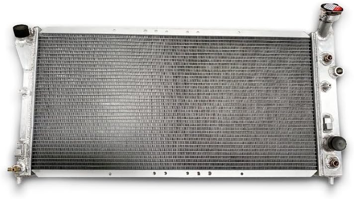 シボレーインパラ アルミ製ラジエーター ！ Amazon | 3列アルミラジエーター+2*ファン シボレーインパラ