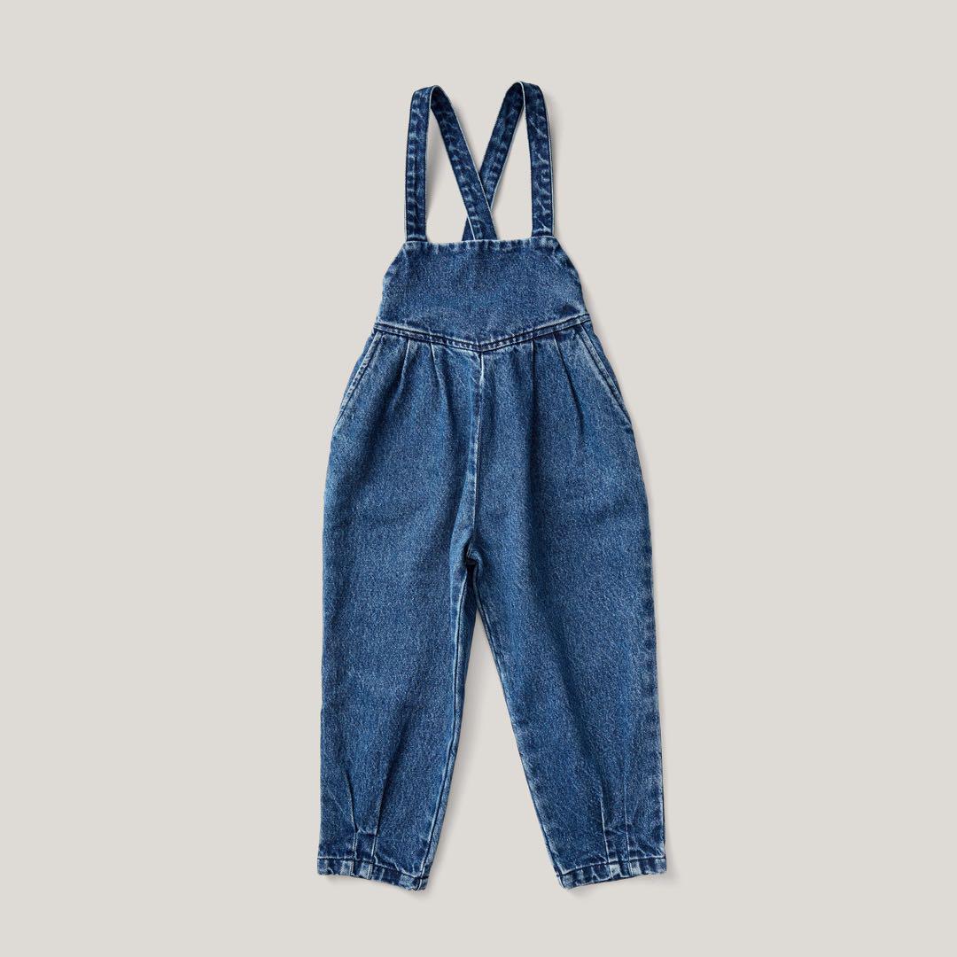 【____a 様】Soor Ploom Imogen Overall 2y Soor Ploom - Imogen Organic Cotton Denim Overalls - Denim