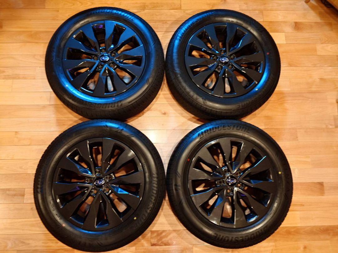 スバル アウトバックBT5 純正タイヤホイール18in　　　　 4本セット 新車外し品 2022年製】スバル BT5 レガシィアウトバック X-BREAK